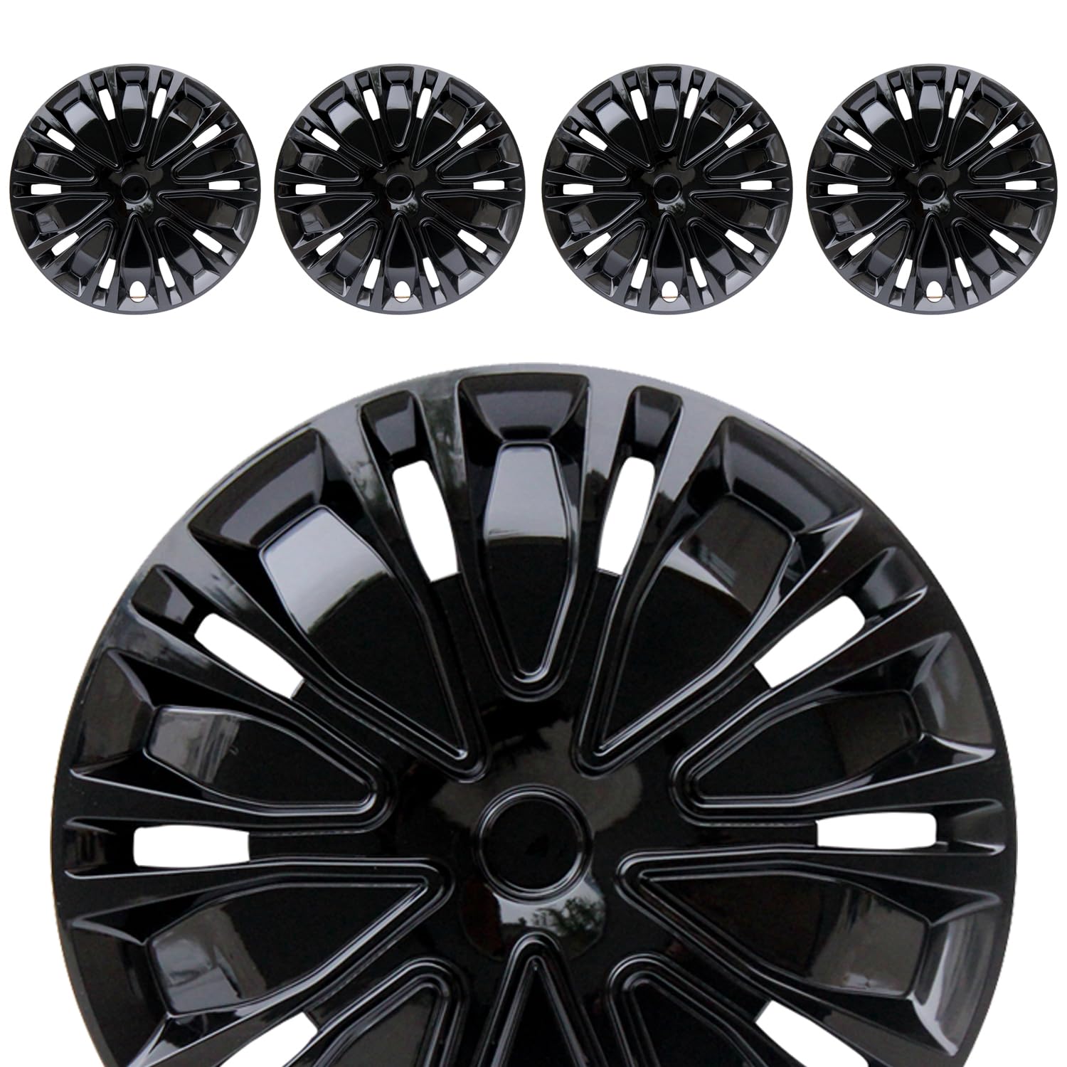 Aiqiying Universal Fit Hubcaps for Most Steel Wheel
