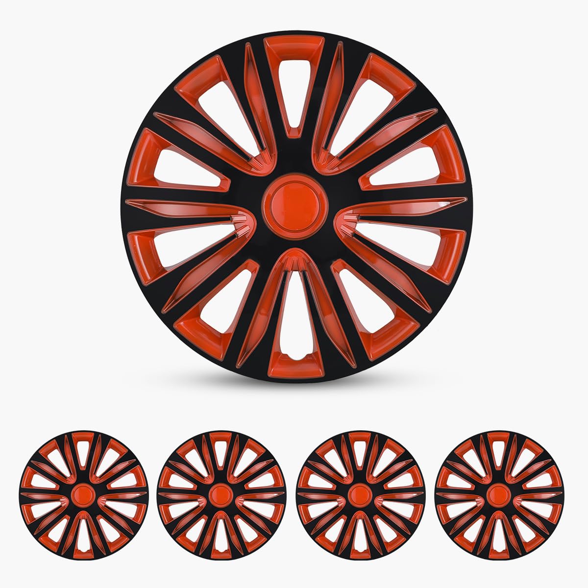 4-Pack Universal Wheel Rim Cover Hubcaps 13–16"