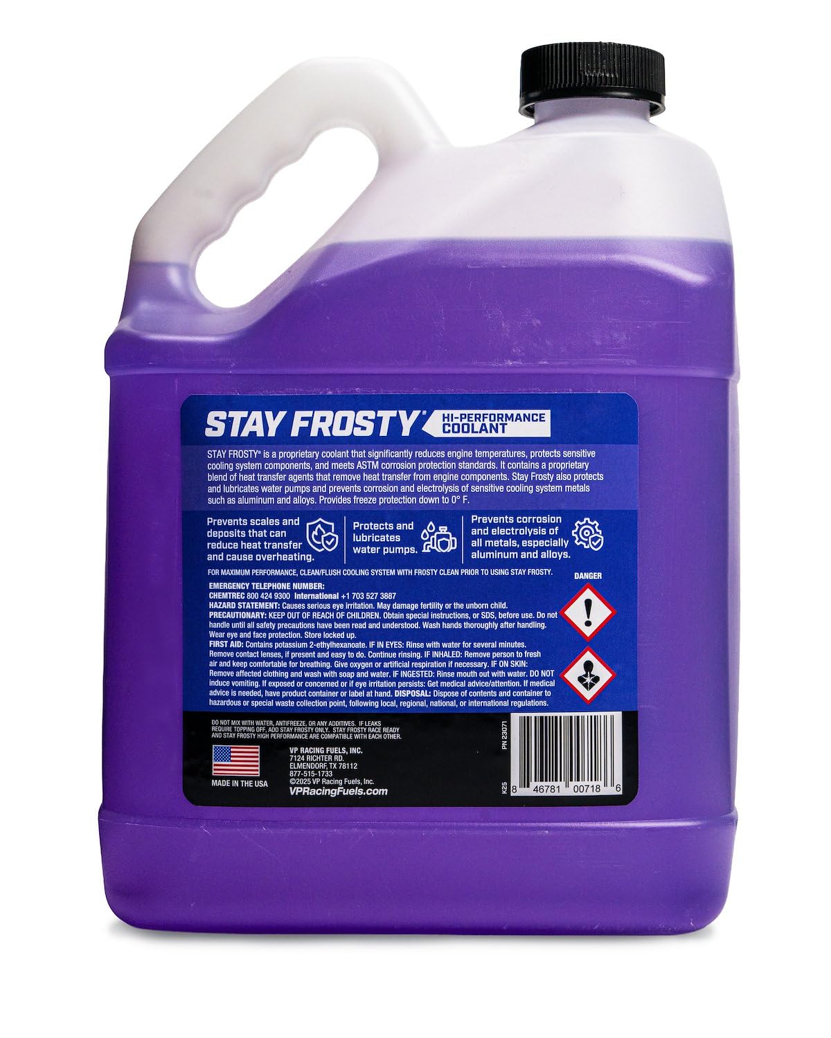 VP Racing Fuels Stay Frosty