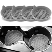 4PCS Universal Non-Slip Car Cup Coasters