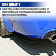 2PCS Universal Rear Bumper Canard Protectors
