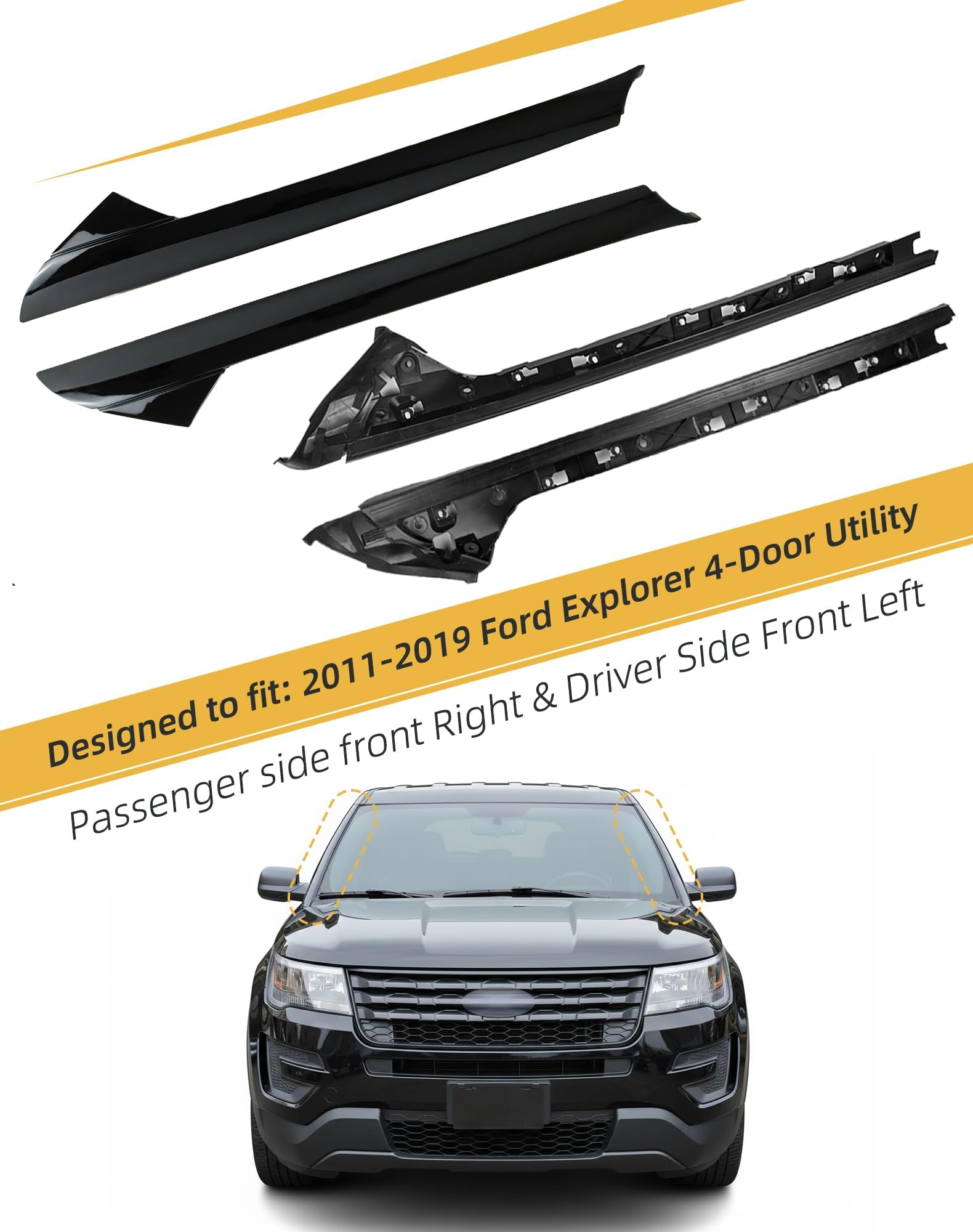 Flecto Door Molding Set