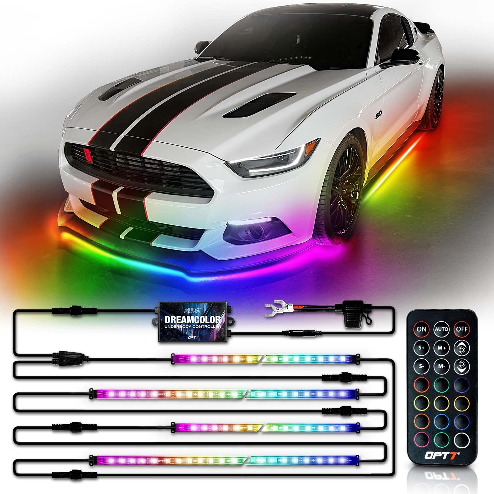 Flexible LED Underglow Kit with Remote Control