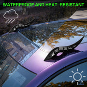 2PCS 3D Dragon Horn Car Roof Decor Kit