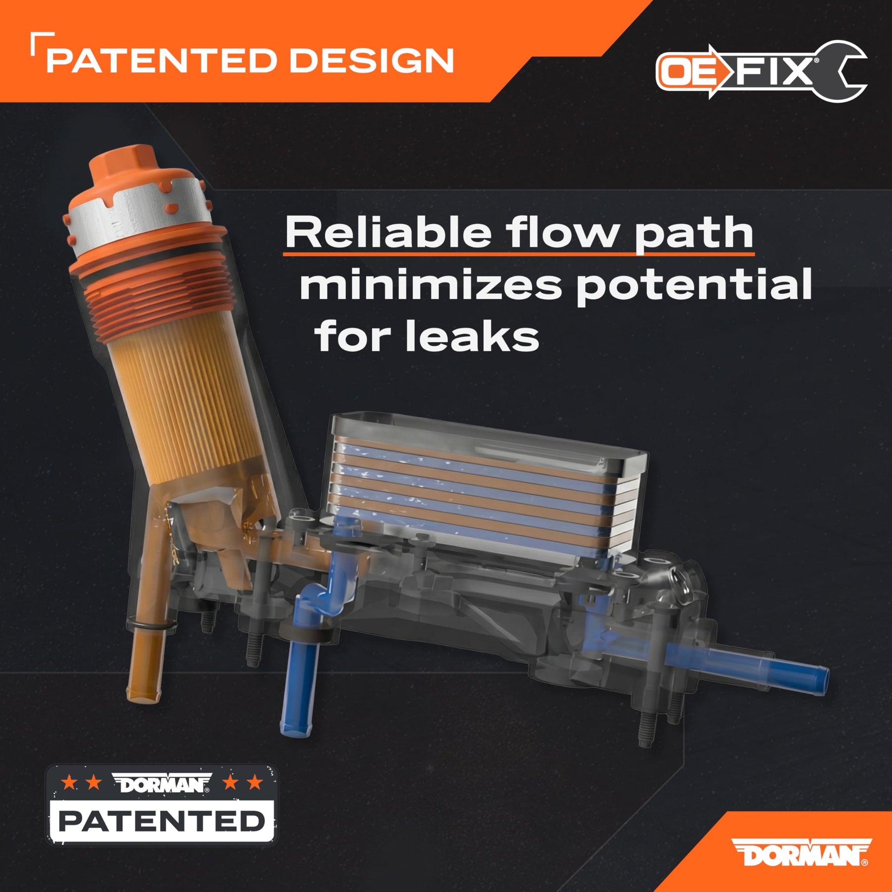Engine Oil Filter Housing & Cooler Assembly