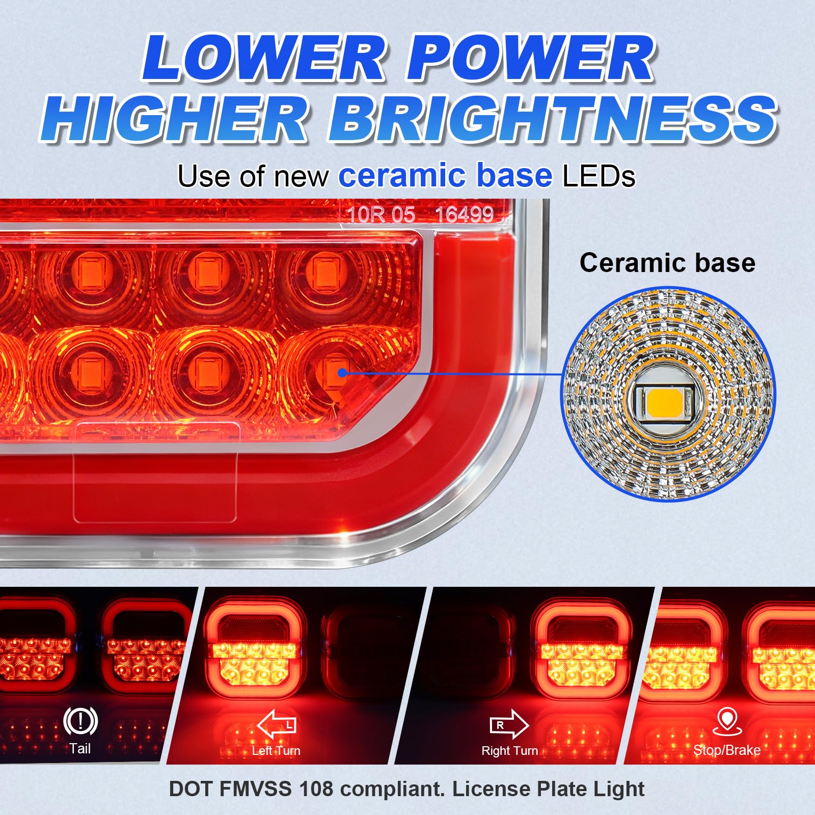 Wireless Magnetic Trailer Light Kit