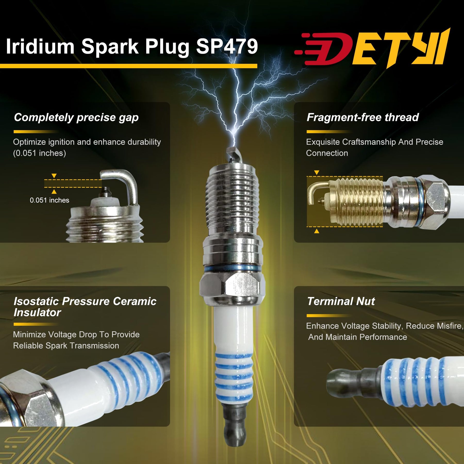 High Performance Ignition Coil Pack Set