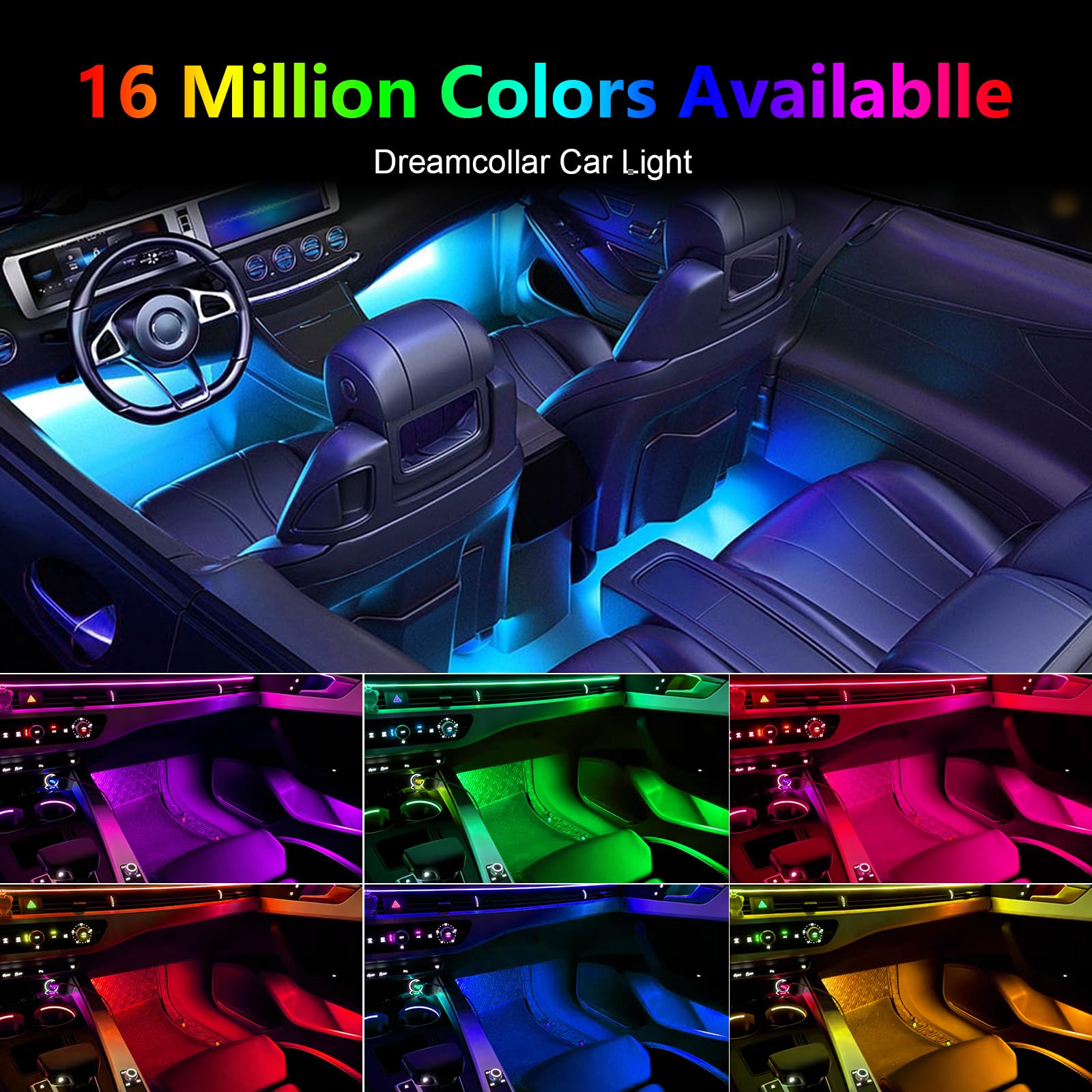Acrylic Interior Car Light Strips