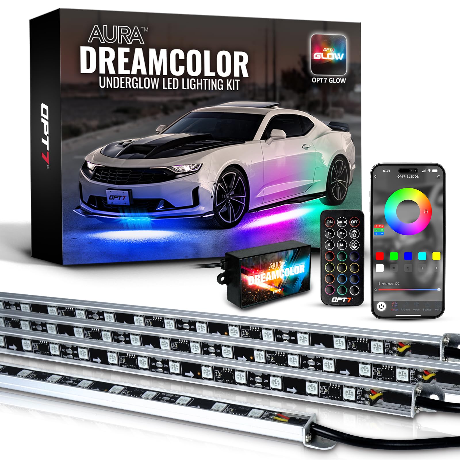 Dreamcolor LED Underglow Light Kit with Remote