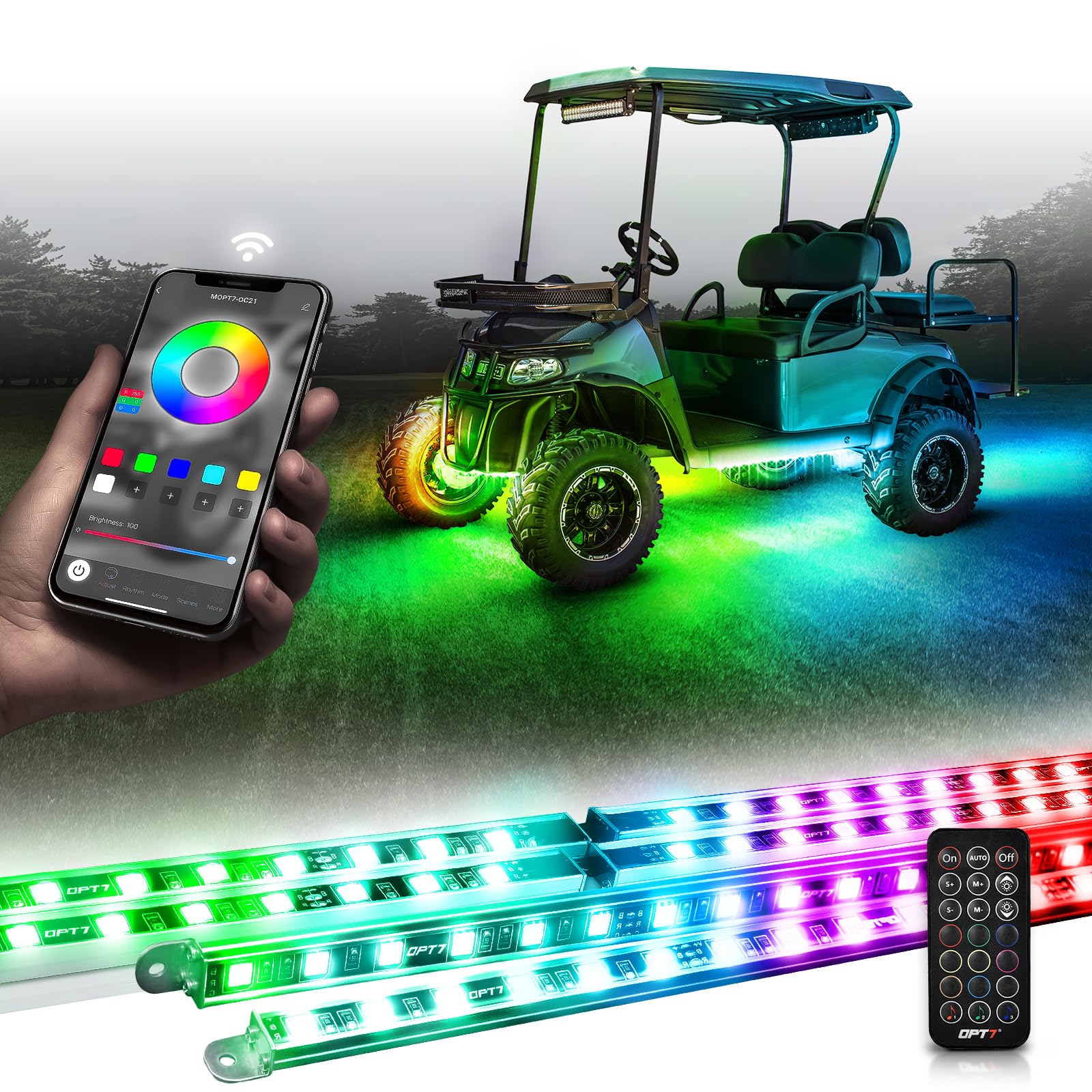 Dreamcolor LED Underglow Light Kit with Remote