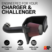 Cold Air Intake Kit for Charger, Challenger & 300 Series