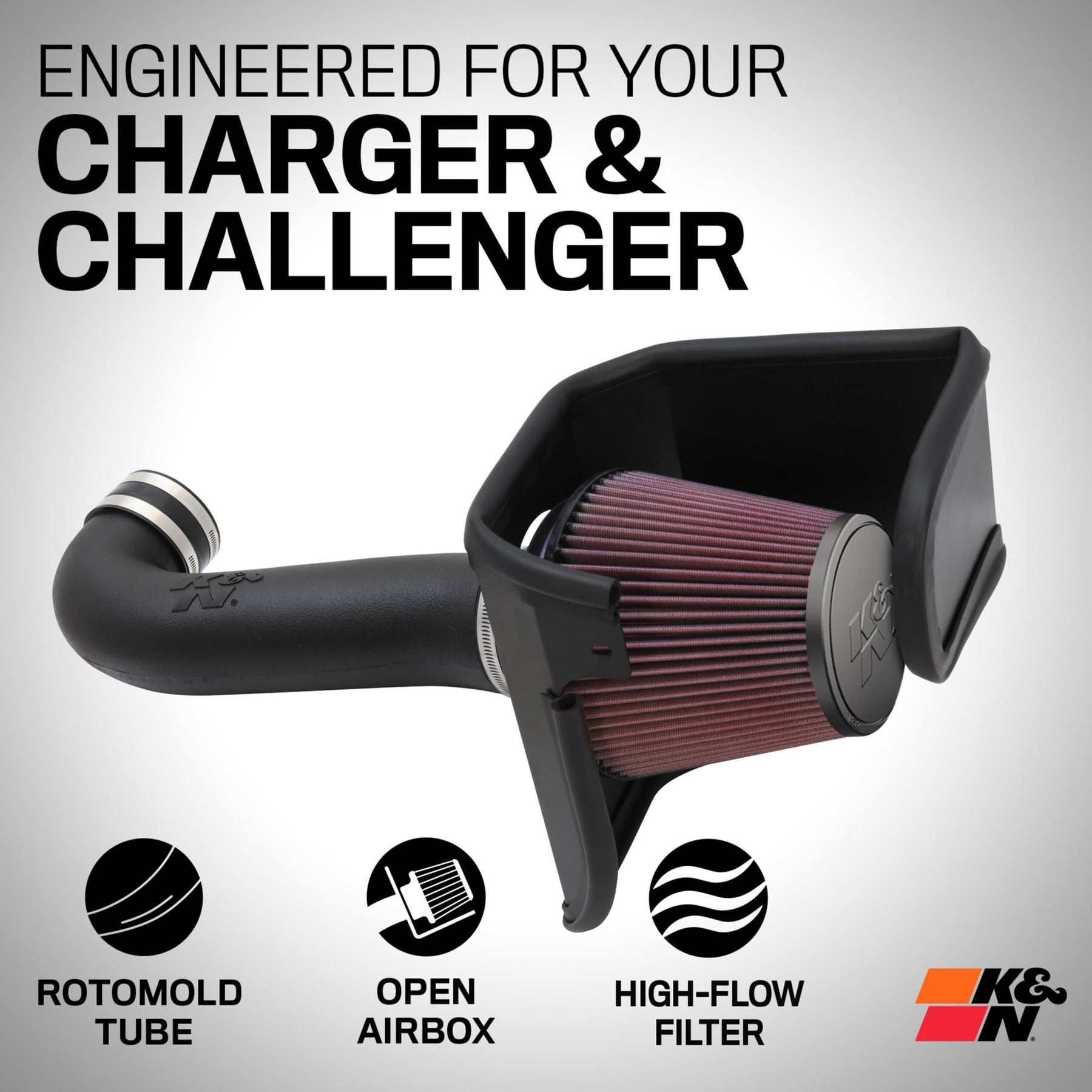 Cold Air Intake Kit for Charger, Challenger & 300 Series