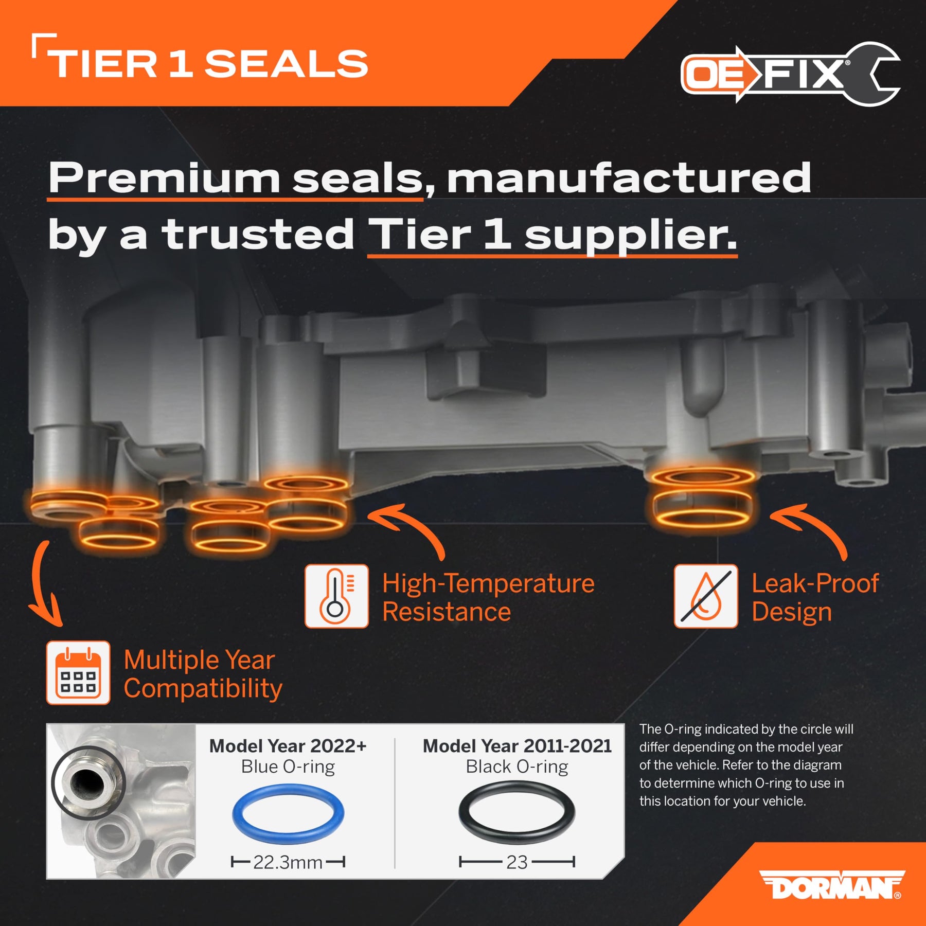 Engine Oil Filter Housing & Cooler Assembly