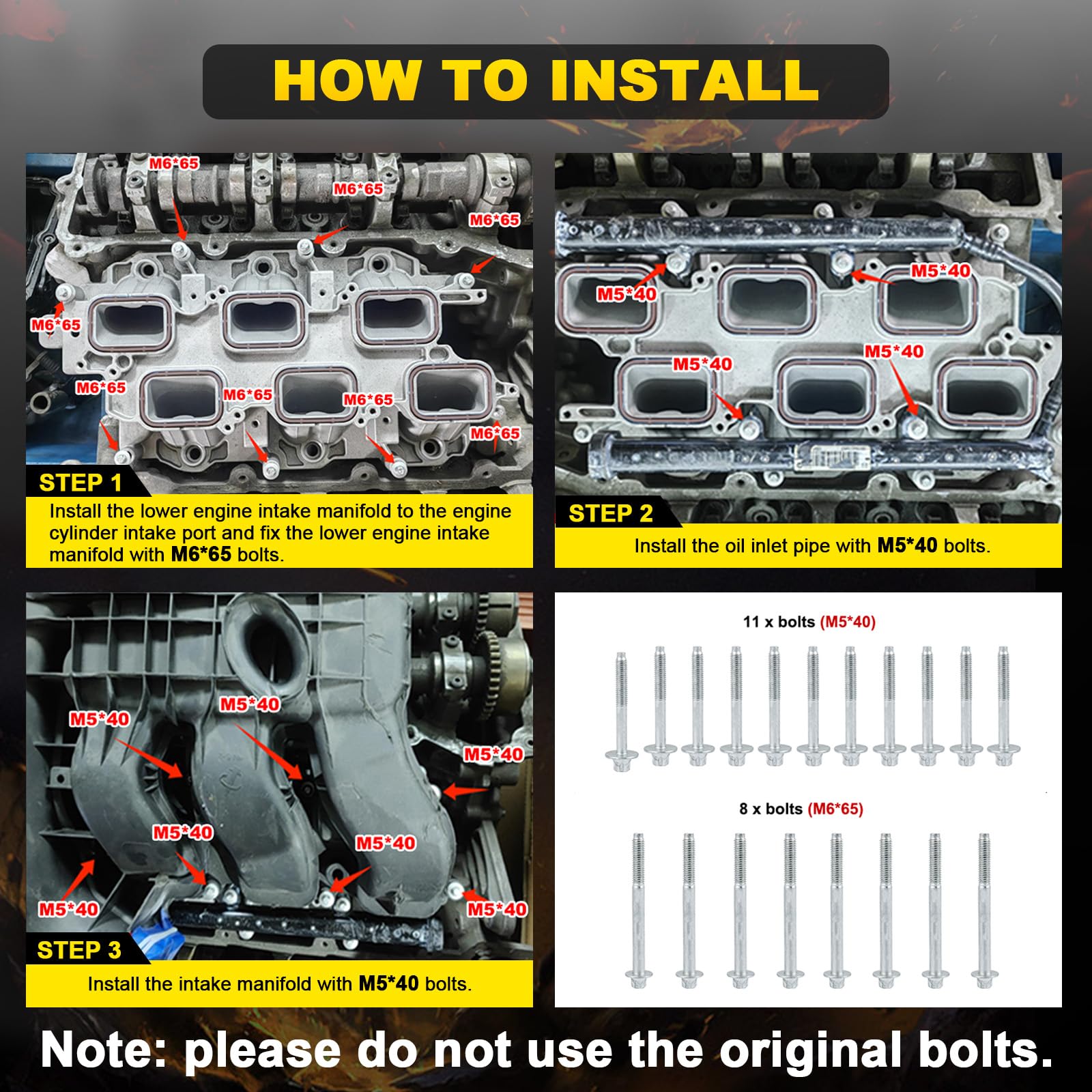 Aluminum Engine Intake Manifold 3.6L V6