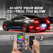 Aluminum LED Underglow Kit with Bluetooth App